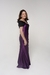 VESTIDO BORDADO LONGO ROXO - peguei do closet