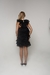 VESTIDO PRETO BABADOS na internet