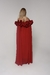 VESTIDO VERMELHO BABADOS - peguei do closet
