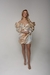 VESTIDO ZIMMERMANN DRAPED FLORAL