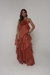 VESTIDO TISSE CARAMELO