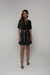 VESTIDO VALENTINO PRETO BORDADO