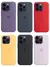 Capa de telefone de silicone para iphone (16, 15, 14, 13, 12, 11, X)