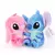 Boneca de Pelúcia Stitch & Angel 20cm – Lilo & Stitch