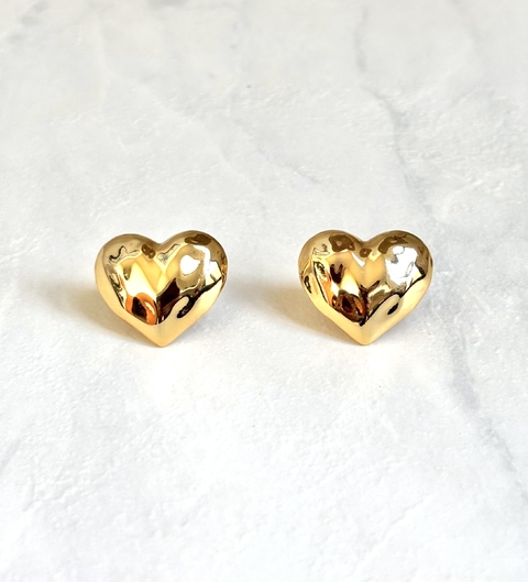 Brinco Botão Coração - comprar online