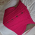 Corset Waist Cincher em sarja na cor pink, destacando a modelagem e os detalhes dos fechamentos frontais em busk.