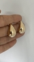 Brinco Gota Orgânico Folheado a Ouro 18k - comprar online
