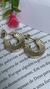 Brinco Argola Jateada Folheado a Ouro 18k - comprar online