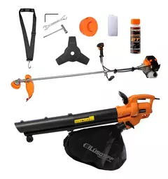 Desmalezadora Lüsqtoff 52cc 1.7hp + Soplador Aspirador Hojas