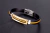 Puseira masculina de ouro Pulseiras de aço inoxidável manguito para homens na internet
