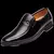 Imagem do sapato social de couro formais marca de luxo 2025 mocassins masculinos