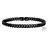 Vnox-Cubano Pulseiras Cadeia para Homens, Aço Inoxidável Preto, Miami Curb Lin na internet