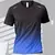 Imagem do Camisetas masculinas esportes fitness roupas esportivas de secagem rápida gradi