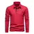 AIOPESON-Polo bordado de cervos para homens, camisas monocromáticas, manga comp na internet