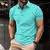 Camisa polo masculina de manga curta