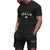 conjunto verão nova moda solta camiseta + shorts secagem rápida de duas peças - comprar online