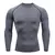 Camiseta de Compressão Apertada Elástica Respirável dos homens - comprar online