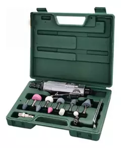 Amoladora Recta Neumatica En Kit 16 Piez Mota Ak500 Maletin Color Verde Oscuro - comprar online