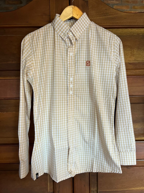 camisa feminina xadrez