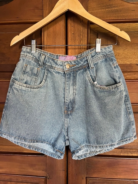 Shorts jeans feminino