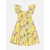 VESTIDO INFANTIL MOMI AMARELO FLORAL MARGARIDAS - Auracor Moda Infantil