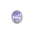 Pingente oval click