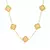 colar vancleef ouro
