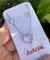 CONJUNTO CORAÇÃO VAZADO CRISTAL