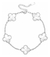 pulseira vancleef madreperola