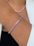 pulseira riviera 3 pontas light pink