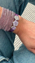 pulseira elástica lilás