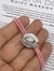 pulseira elástica rosa bebe leitosa