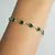 pulseira tiffany esmeralda - comprar online