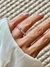 Aliança zirconia rosa duo - comprar online