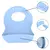 Babero de silicona liso premium - comprar online