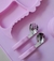 Set de cubiertos curvos acero y silicona en internet