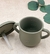 Taza con asas, tapa y sorbete corazon - Monimon
