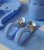 Set de cubiertos curvos acero y silicona - comprar online
