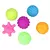 Pelotas texturadas (6 piezas) - comprar online
