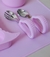Set de cubiertos curvos acero y silicona