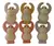 Monitos para baño (6 piezas) - Monimon