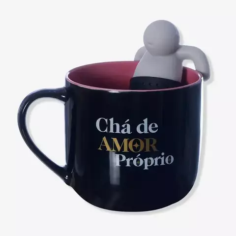 Caneca Chá de Amor Próprio Zona Criativa