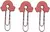 Clips Decorativo Fofy Magical – Arco-íris (3 Unidades) - comprar online