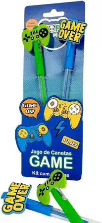 Jogo de Canetas Game Fofy – Kit com 2 Unidades