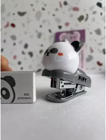 Mini Grampeador Panda Fofy – Fofo e Funcional - comprar online