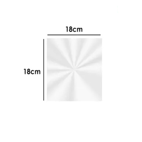 100 Embalagens incolor para bem casado grande 18x18cm cromus