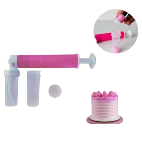 Borrifador para pós e brilhos para decoração e confeitaria mago