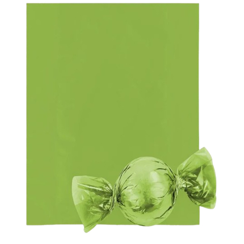 Embale 500 Embalagens Para Bombom E Trufa 15x16cm Lisa Verde claro