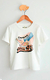Camiseta Infantil de Algodão Caminhe Com Fé - Tipo Raro Kids