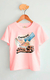 Camiseta Infantil de Algodão Caminhe Com Fé - loja online